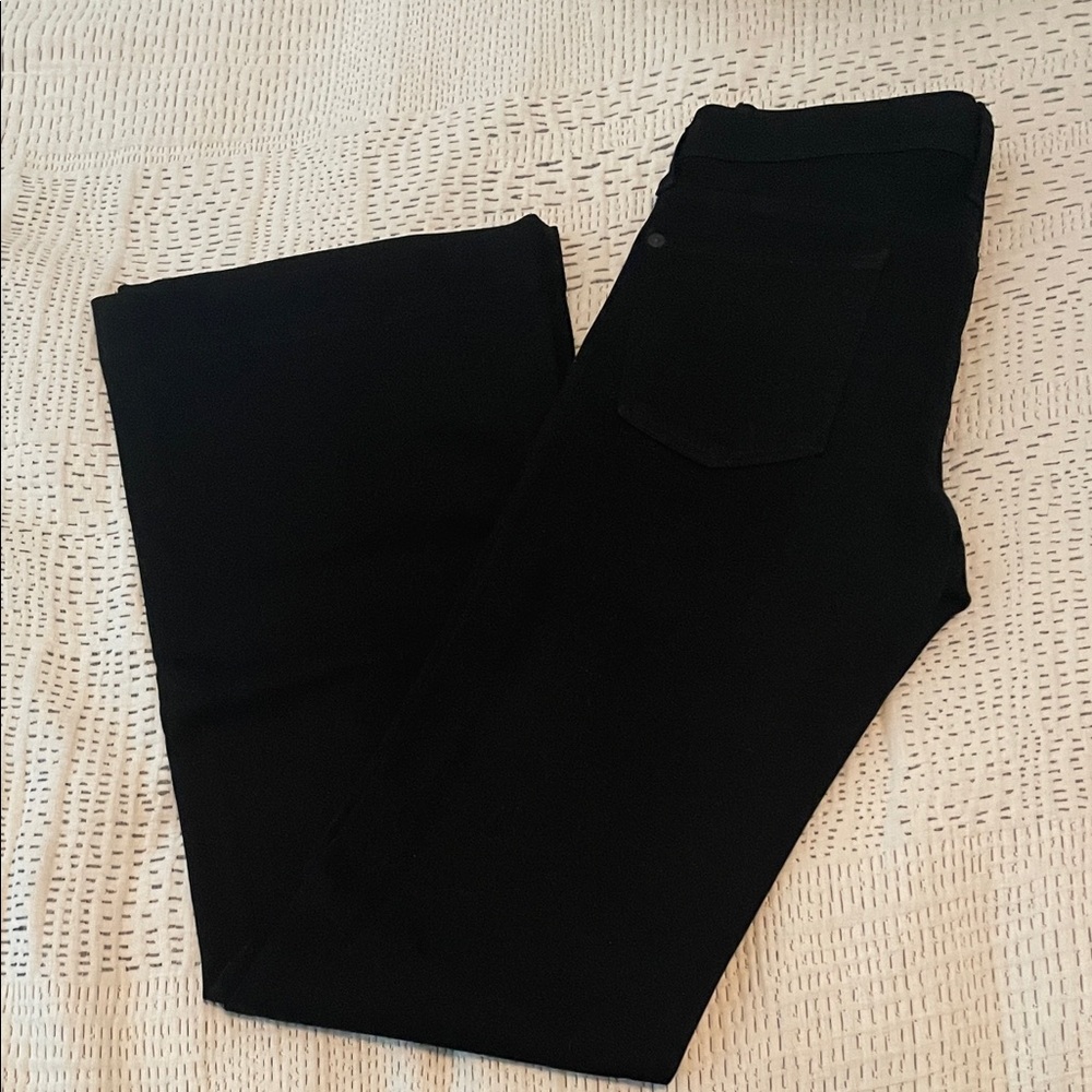 7 For All Mankind Black Slim Trouser jeans